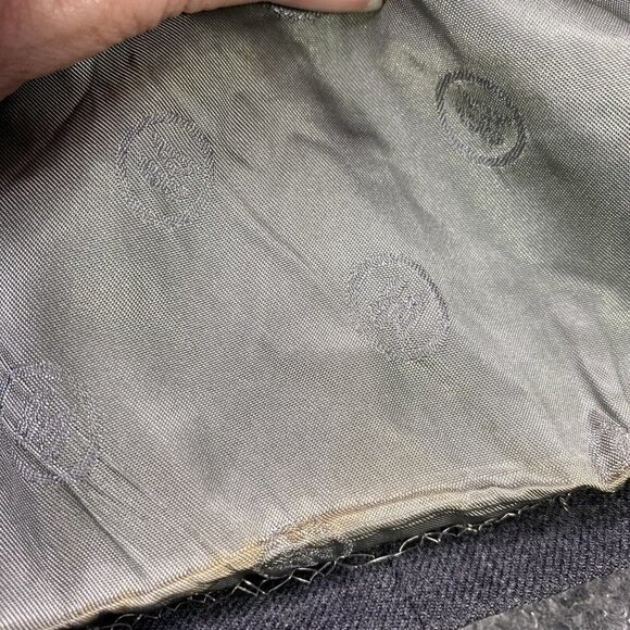 Vintage Donald Brooks Blazer Mens 44R Gray Pinstripe Wool ACWA Union USA 60s 70s - Picture 14 of 15